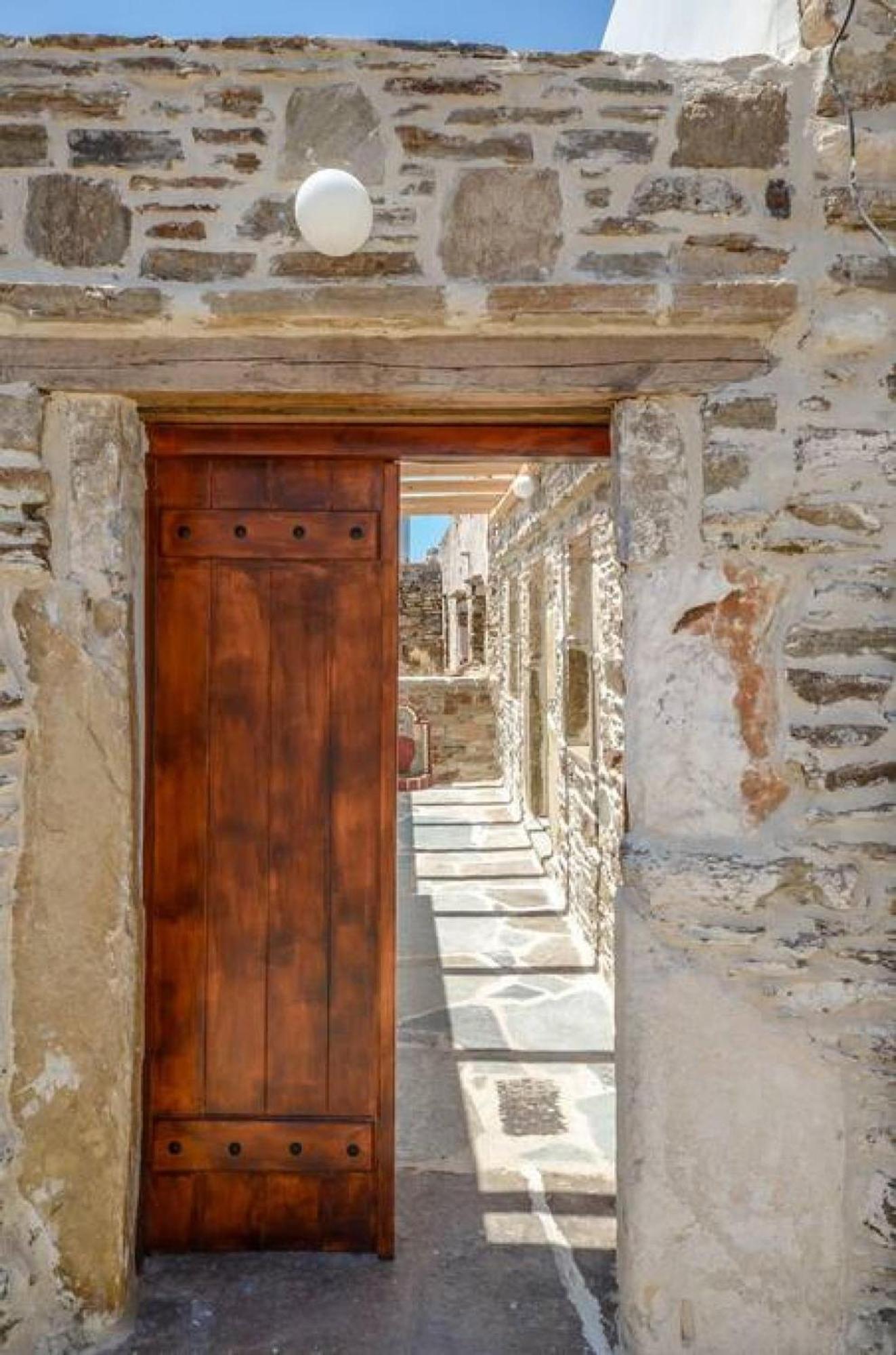 Villa Anthemion Naxos With Outdoor Jacuzzi Ano Sangrion エクステリア 写真